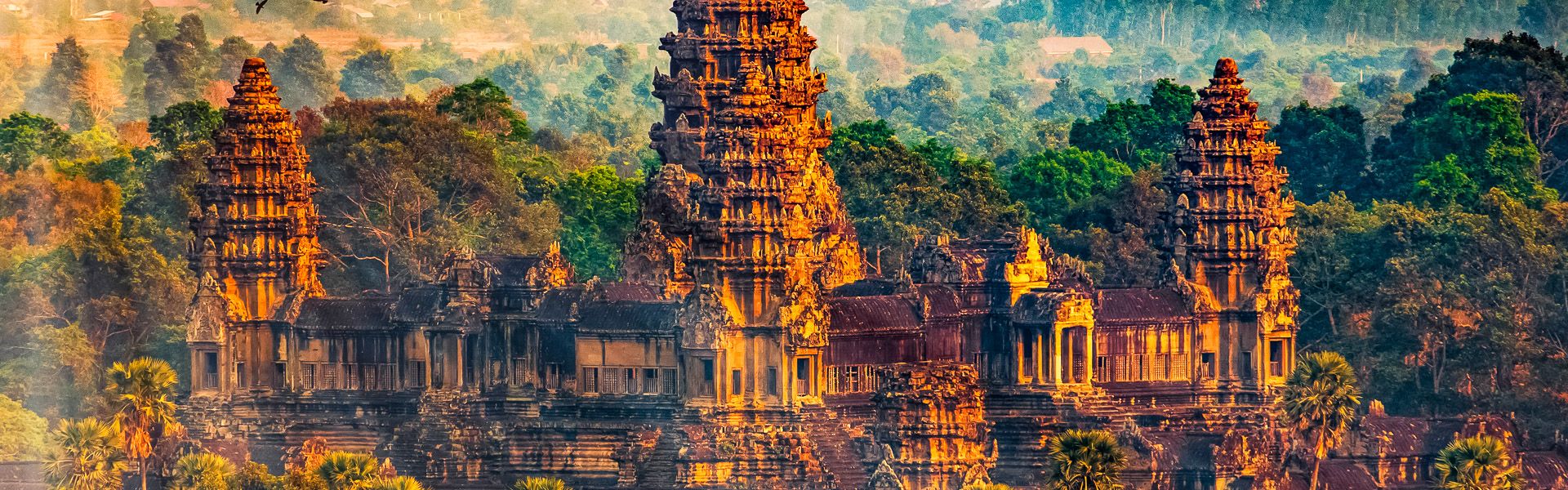 Blick auf Angkor Tom am spten Abend |  Mike Fuchslocher, iStockphoto.com / Chamleon